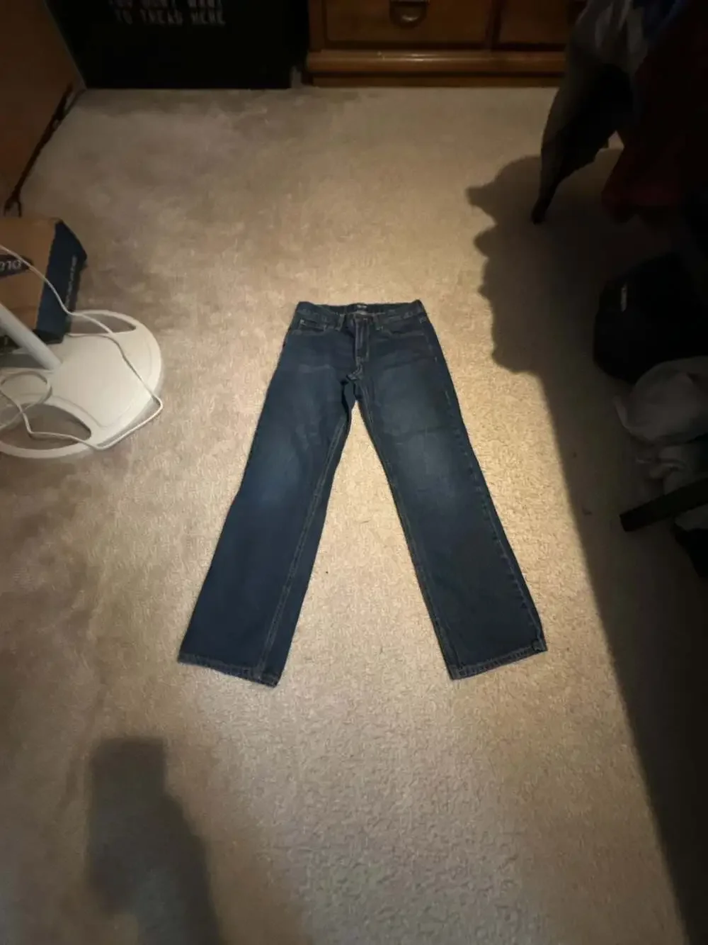 Old Navy Boys Straight Fit Denim Jeans Size 12 Regular